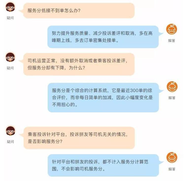 成都跑网约车接不到单?可能是你的“服务分”太低啦!